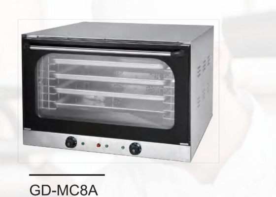 Commerciële Gestoomde Brood Oven Hete Lucht Circulerende Oven Constante Temperatuur Elektrisch