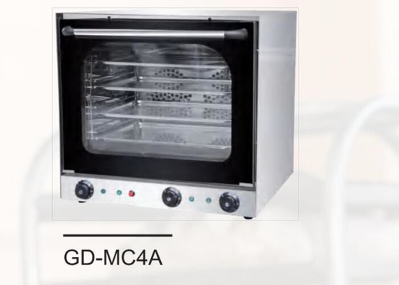 Commerciële Gestoomde Brood Oven Hete Lucht Circulerende Oven Constante Temperatuur Elektrisch