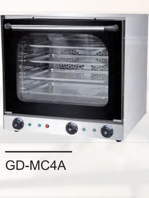 Commerciële Gestoomde Brood Oven Hete Lucht Circulerende Oven Constante Temperatuur Elektrisch