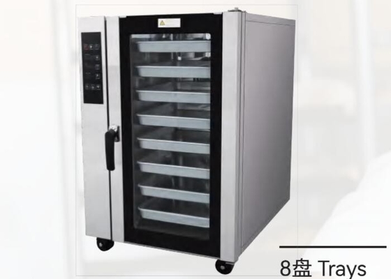 Commerciële Gestoomde Brood Oven Hete Lucht Circulerende Oven Constante Temperatuur Elektrisch