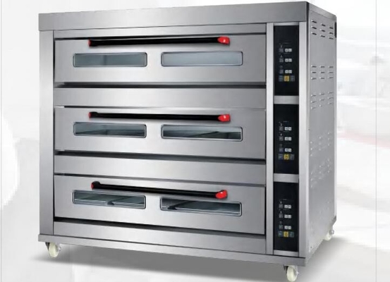 Pizza Brood Stoom Elektrische Oven 380V Maan Taart Hoge Temperatuur Intelligent