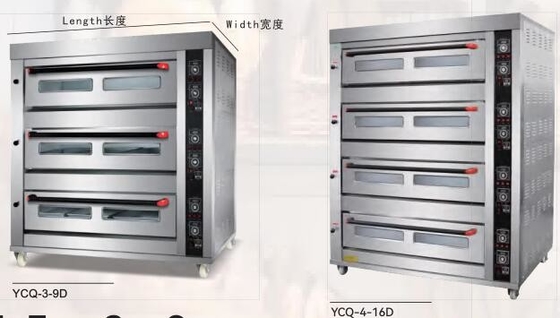 Maan Cake Stoom Gas Oven Pizza Brood Hoge Temperatuur Intelligent