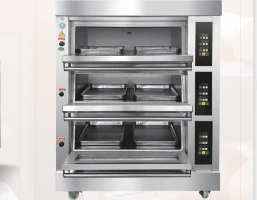 Gebakken Cake Brood Pizza Winkel Oven 0.8mm Hoge Dichtheid 870*630*225