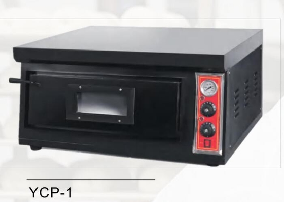 Mechanische elektrische pizzaoven 220V / 380V voor het bakken van taartoppervlak