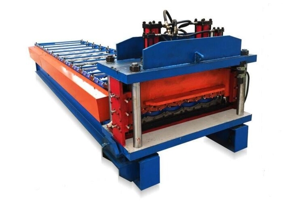 Golven Verglaasde Dakpan die Machine 3 Kw 1200mm 12meters/Min vormen