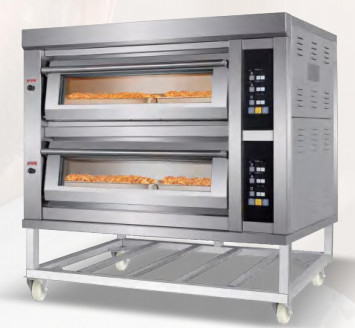 Commerciële Elektrische van het de Oven380v Brood van het Gasbaksel de Cakepizza 6.6KW