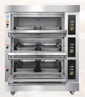 Commerciële Elektrische van het de Oven380v Brood van het Gasbaksel de Cakepizza 6.6KW