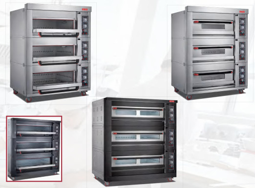 Het luxueuze Elektrische van het het Broodbaksel van de Oven380v Cake Gas 220V
