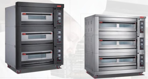 Het luxueuze Elektrische van het het Broodbaksel van de Oven380v Cake Gas 220V