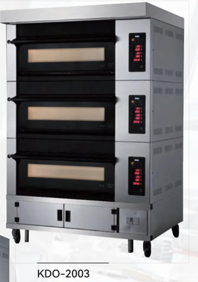 De Pizza die van de Bakkerijoven multifunction equipment baking bread van Europa 380V koken