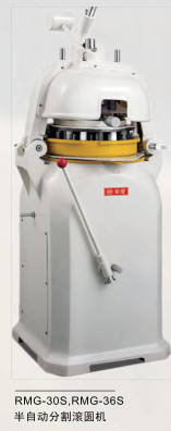 Van de Verdelerrounder van het roestvrij staaldeeg het Automatische Hoge rendement 0.75KW