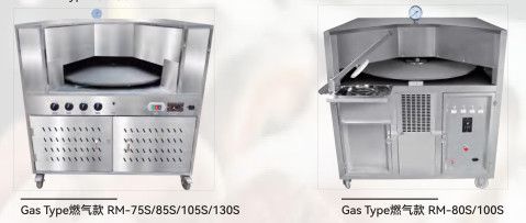 Het elektrische Roestvrije staal van Pita Oven Turn Table Natural Gas 220v
