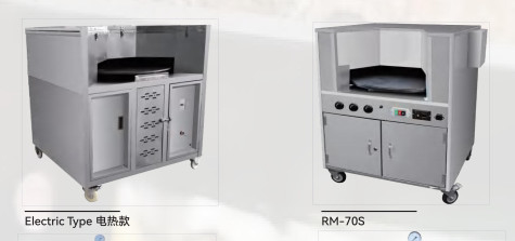Het elektrische Roestvrije staal van Pita Oven Turn Table Natural Gas 220v