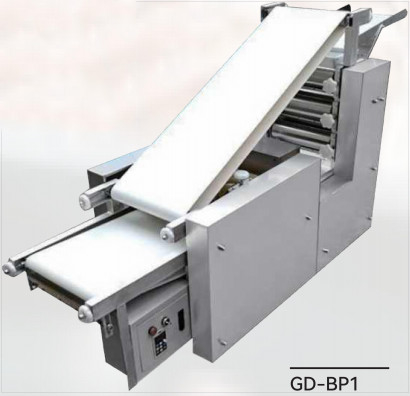 Pita Roti Tortilla Dough Forming-Machine Regelbare Rolling Snelheid 380v