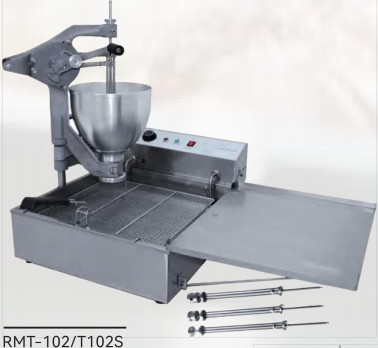 Mini Donut Maker Automatic Doughnut-Machine 3 Pijpen Geplaatst Tainless-Staal