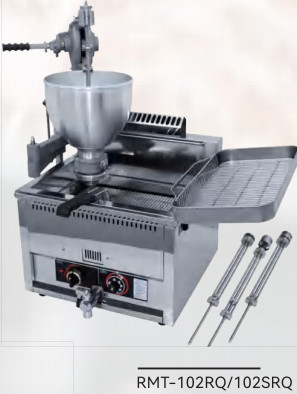 Mini Donut Maker Automatic Doughnut-Machine 3 Pijpen Geplaatst Tainless-Staal