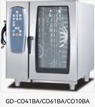 De Multifunctionele 4 Laag 9kW van Combioven combines steamer baking in