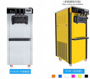 De dubbele Machine die van het Compressorroomijs 220v 50 vooraf koelen - 60hz 1800W