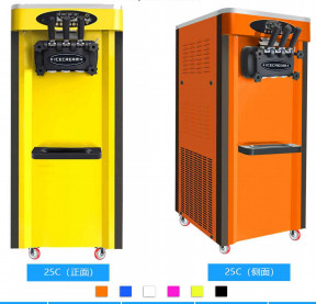 De dubbele Machine die van het Compressorroomijs 220v 50 vooraf koelen - 60hz 1800W