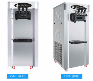 De dubbele Machine die van het Compressorroomijs 220v 50 vooraf koelen - 60hz 1800W