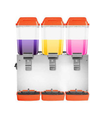 16l het grote van het Voedselpvc van de Capaciteitsvultrechter van het de Cilinderroestvrije staal Handvat Juice Dispenser 110V
