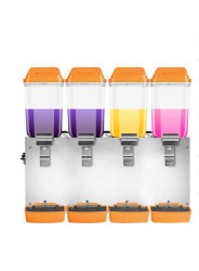 16l het grote van het Voedselpvc van de Capaciteitsvultrechter van het de Cilinderroestvrije staal Handvat Juice Dispenser 110V
