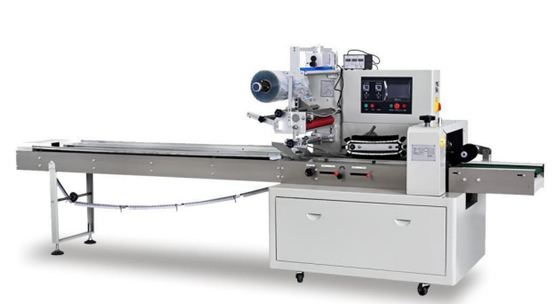 Yh-250G Plc van Siemens van de Hoofdkussen Verpakkende Machine Duits Controlemechanisme 50HZ 2.4kw