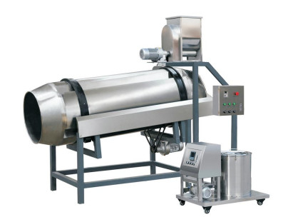 Automatische het Bewegen Enige Emmer 304 Roestvrij staalmaterialen 5kw van het Trommelkruiden