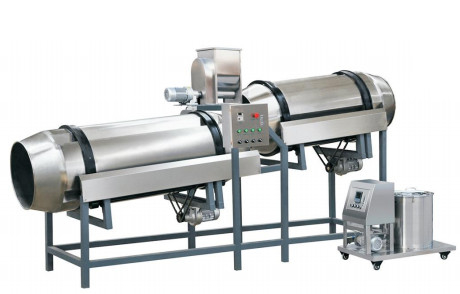 Automatische het Bewegen Enige Emmer 304 Roestvrij staalmaterialen 5kw van het Trommelkruiden
