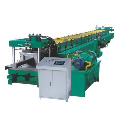Het blauwe Broodje die van Z Purlin Machine 10m/min voor Kleurenstaal vormen
