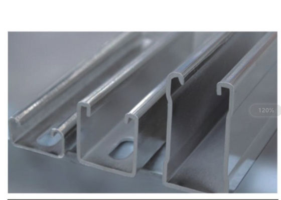 5T kabel Tray Roll Forming Machine 2m/min voor Photovoltaic Supportor