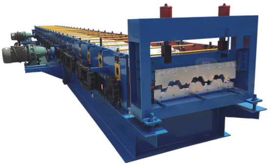 ISO-Metaalblad die Machine 5m/min voor Vloerdek vormen