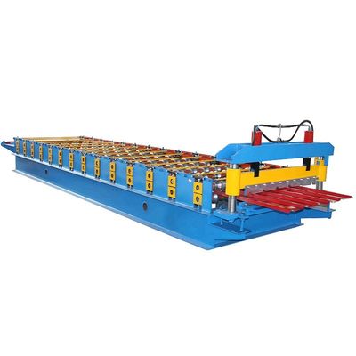 840 het Broodje die van het Dakwerkblad Machine, Blauw Golfdakblad vormen die Machine maken