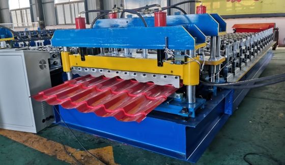ISO Verglaasd Tegelbroodje die Kolom van de Machine4m/min de Hydraulische Gids vormen