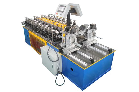 U Lichte het Staal Dubbele Lijn van Spoorkeel roll forming machine 4KW