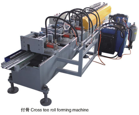T de Rolpost van Barkeel roll forming machine 8m/min 15