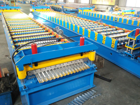 Het blauwe Cr12-Broodje dat van het Kleurenstaal Machine voor Beschermingsraad vormt