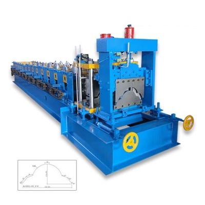 50Hz metaaldak Ridge Cap Roll Forming Machine Cr12