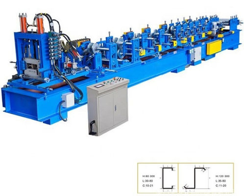 15m/min het Broodje die van CZ Purlin de Post van de Machine6.5t 15 Rol vormen