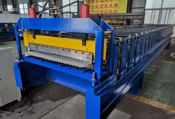 4.5T het Broodje dat van het kleurenstaal Machine voor Hoog Golf Golfblad vormt