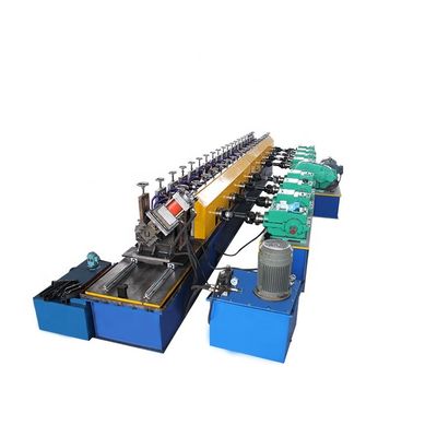 Koud Staalkabel Tray Roll Forming Machine 15m/min 6T