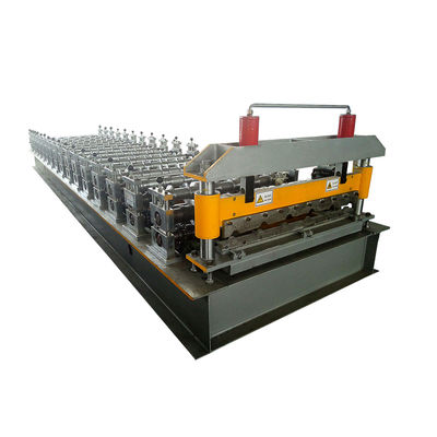 Blauw het Metaalbroodje die van het Dakblad Machines15m/min Hydraulisch Knipsel vormen