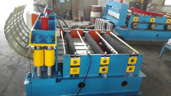 De auto Gebogen Steen Met een laag bedekte Machine Blauwe 220V van de Daktegel