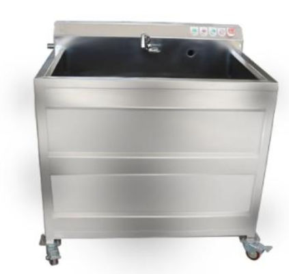 SS304 van de de Machines de Dubbele Tank van de voedselverwerking Wasmachine van Veg