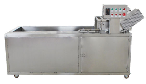 800kg/h plantaardige Bellenwasmachine, 3.2m Industriële Fruitwasmachine