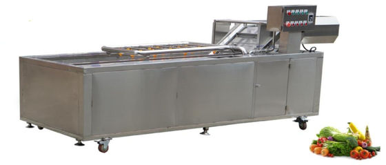 1500Kg/h de Keten van de de Machinestransmissie van de voedselverwerking Netto Plantaardig Wasmateriaal