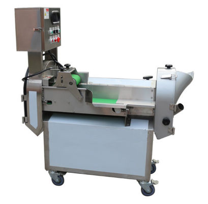 1000kg/h multifunctioneel Plantaardig Snijmachine Dubbel Hoofd