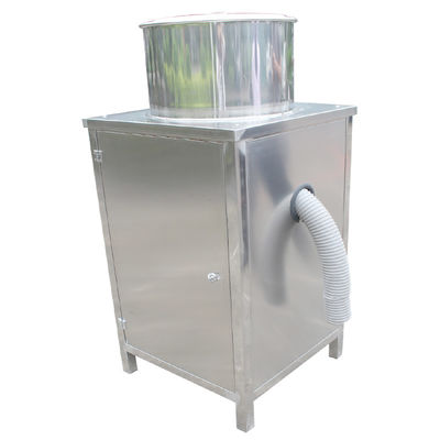De zilveren Machines van de Voedselverwerking, 50kg/h-de Machine van de Knoflookschil