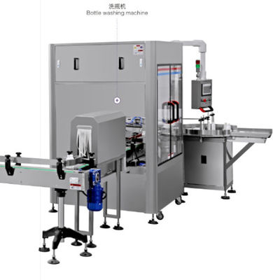 Saus het Vullen Verpakkingsmachine, het Vullen van SS316 Automatische Vloeibare het Afdekken Machine