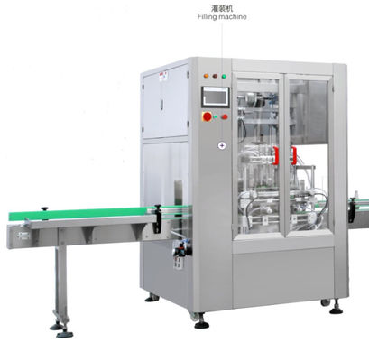 50L automatische het Vullen de Flessenschroef van de Verpakkingsmachine 20bph het Afdekken Machine